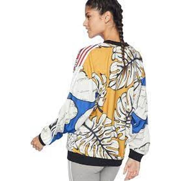 Adidas| X Farm Red Pineapple Boyfriend Sweater - Picture 13 of 13